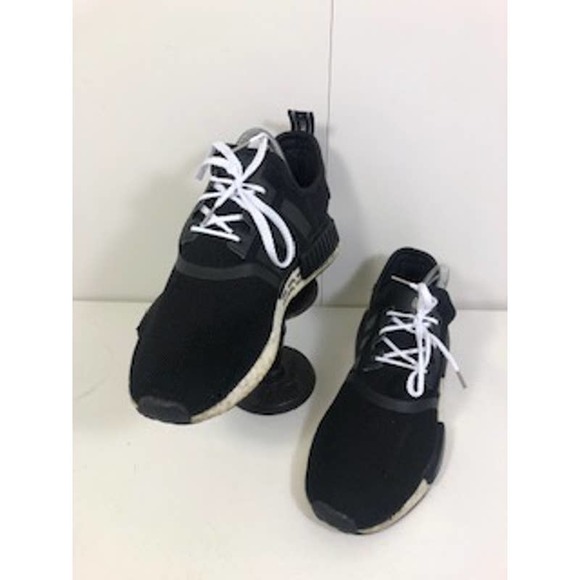 Adidas NMD R1 CG6245 Japanese Rare Running Shoes Sneakers Black Womens US 8.5 - Picture 2 of 5